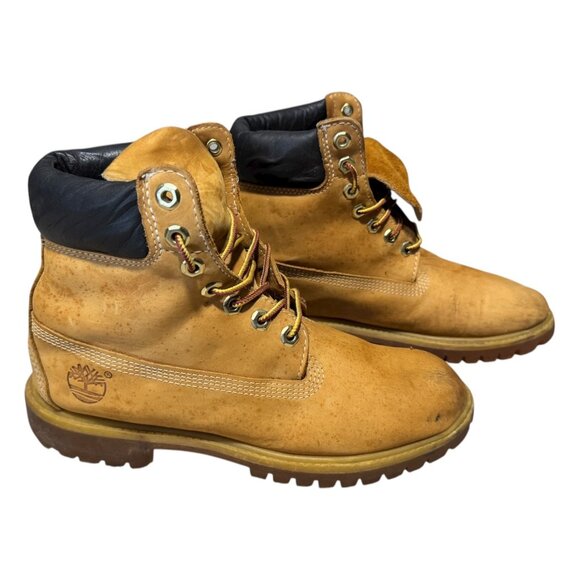 TIMBERLAND Classic Waterproof Worn Work Winter Rain Boots Mens 8 US - Picture 6 of 9